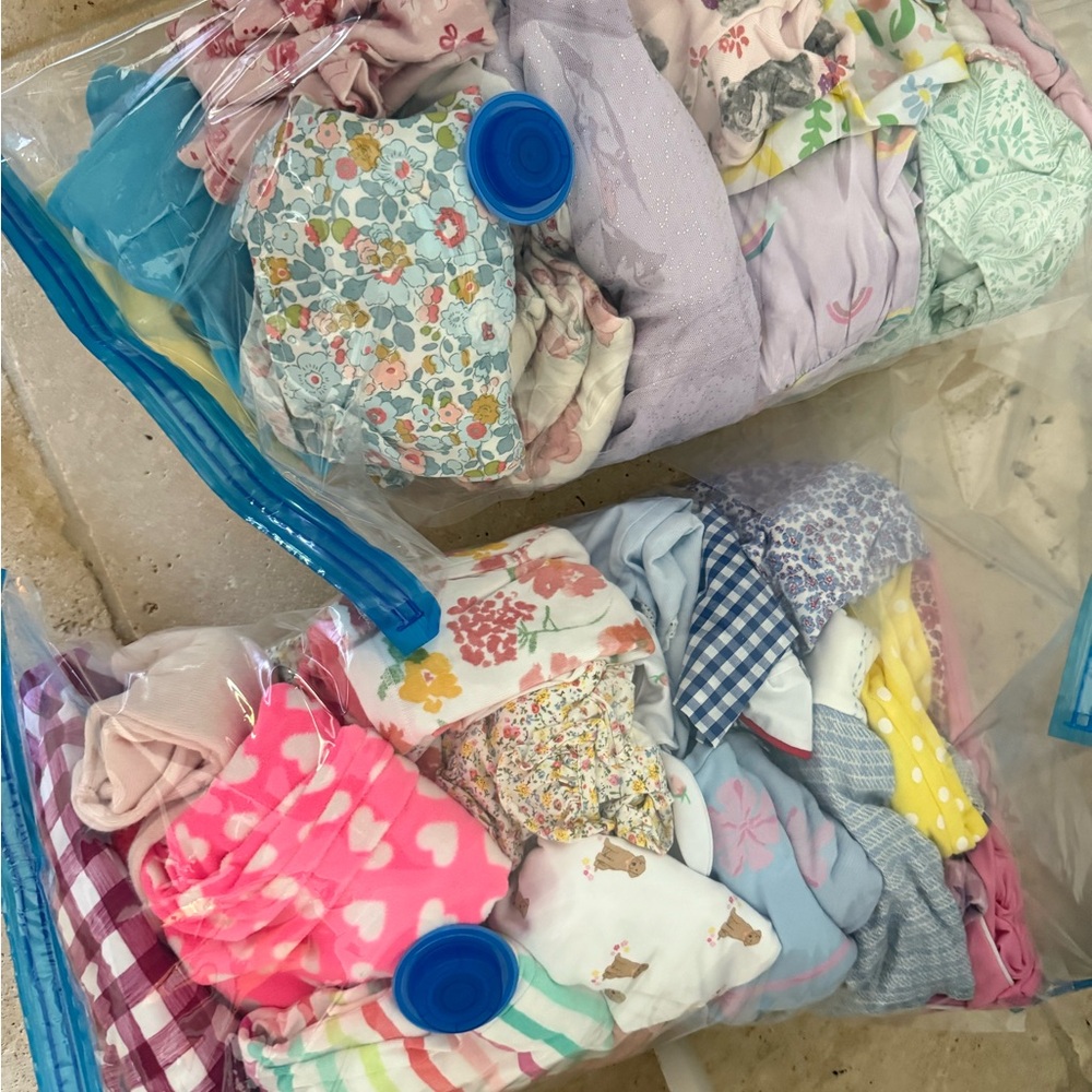 Assorted baby girl clothes sizes 9m-2t